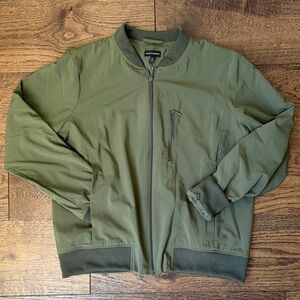 Women’s Green Bomber Jacket
